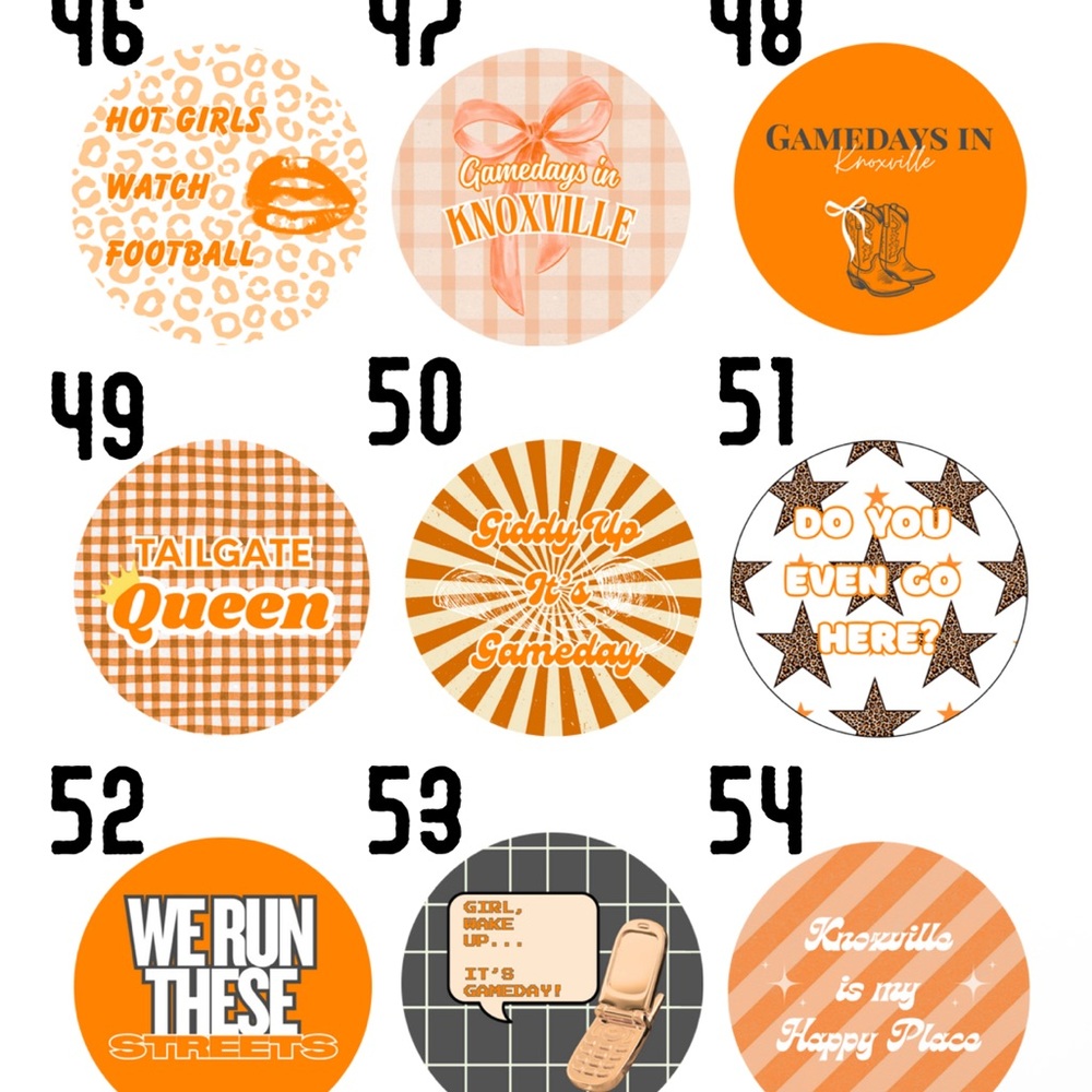 Assorted Gameday Button - Picture 7 of 14